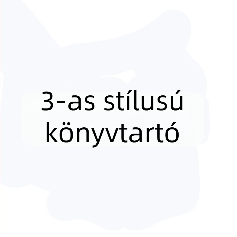 Fából készült könyvállvány tengeri témával – dekoratív irodai kiegészítő
