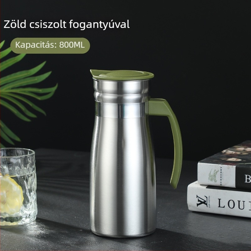 Vákuum-szigetelt rozsdamentes acél vízforraló, nagy kapacitású, európai stílus