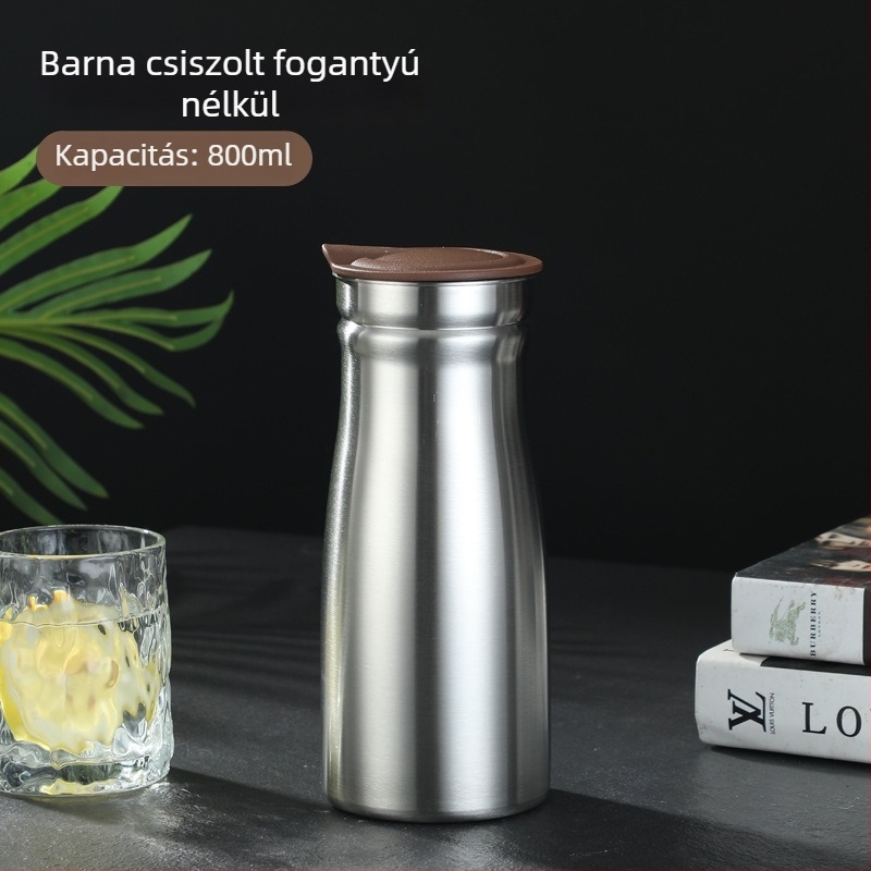 Vákuum-szigetelt rozsdamentes acél vízforraló, nagy kapacitású, európai stílus