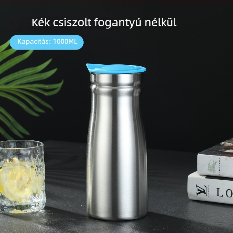 Vákuum-szigetelt rozsdamentes acél vízforraló, nagy kapacitású, európai stílus