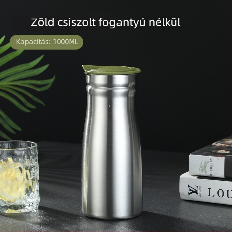 Vákuum-szigetelt rozsdamentes acél vízforraló, nagy kapacitású, európai stílus