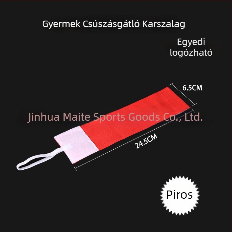 Csapatkapitány karpánt futballhoz, edzésekre és mérkőzésekre, Velcro gyerekeknek, külső csapatjelvény logó nyomtatási lehetőséggel