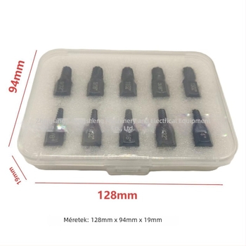 Changsheng 10 darabos mini csavar-eltávolító készlet sérült csavarok és anyák eltávolítására (1/8–13/32 hüvelyk)