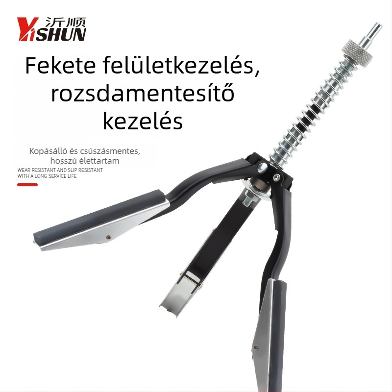 Autóhenger csiszoló háromágú tok és csiszoló kő
