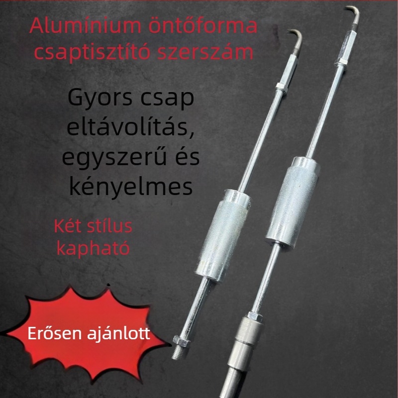 Alumínium öntőforma csap eltávolító készlet: teljes készlet kúpos csőcsapokhoz, cső eltávolító csapokhoz és alumínium lemez csapokhoz