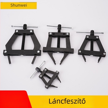Kombájn- és motorkerékpár láncfeszítő eszköz, 60-100 lánc tartomány, 100-200 beállítás, lánc eltávolító