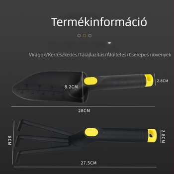 Erősített nylon kerti ásó átültetéshez és műanyag homokozó ásó a strandon