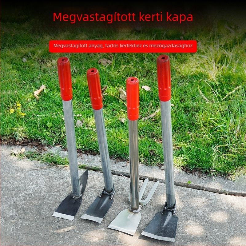 Kis kerti kapa virágok és zöldségek ültetéséhez, ásáshoz és gyomláláshoz