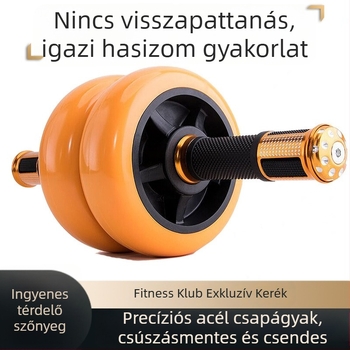 Hasi-henger háztartási használatra – fitness eszköz férfiak és nők számára, formálja a derekat és a hasat, edzi a hasizmokat és segít elérni a hatcsomagot