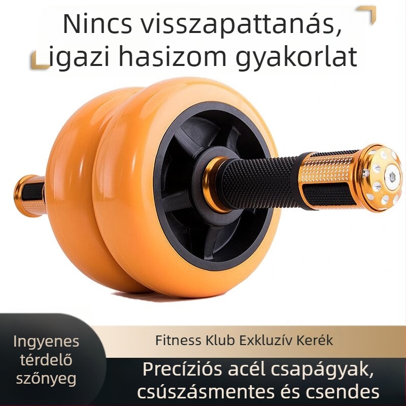 Hasi-henger háztartási használatra – fitness eszköz férfiak és nők számára, formálja a derekat és a hasat, edzi a hasizmokat és segít elérni a hatcsomagot