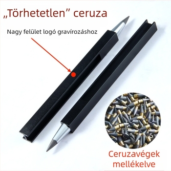Örök ceruza hegyezés nélkül, tartós grafittal, iroda és rajz számára