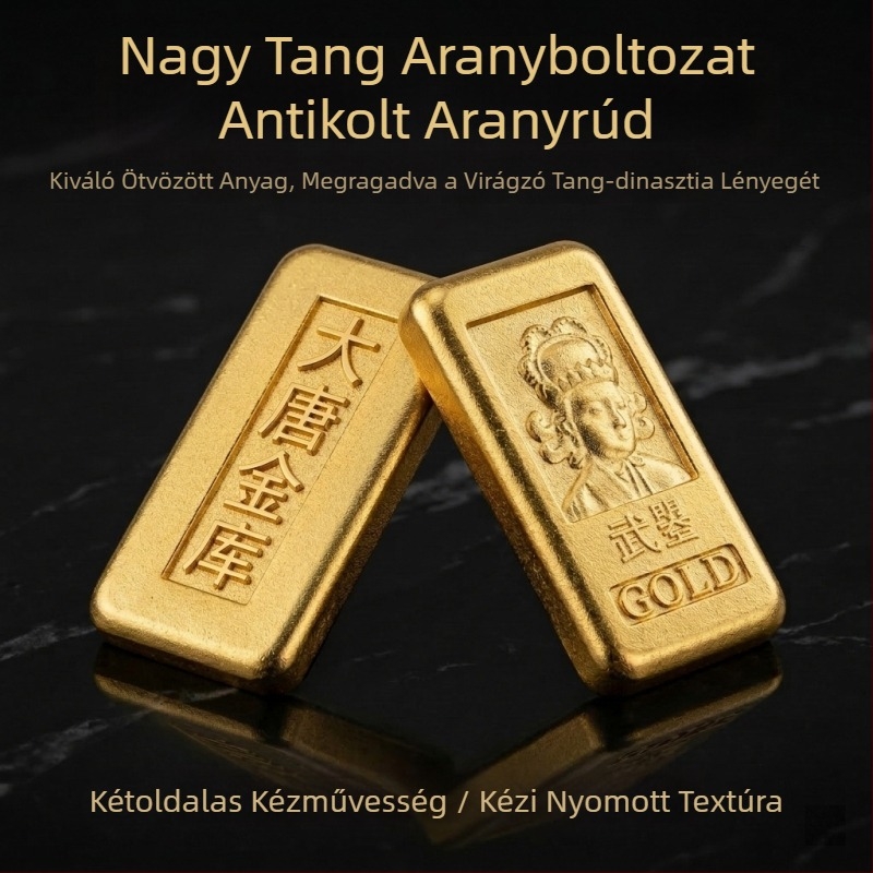 Utánzó ötvözet arany rudak, tömör arany rudak, aranymagok, tömör fém aranyrudak, dísztárgy