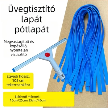 Üveg tisztító eszköz vastagított szilikonnal – otthoni használatra, vízjel nélküli felületi kaparó