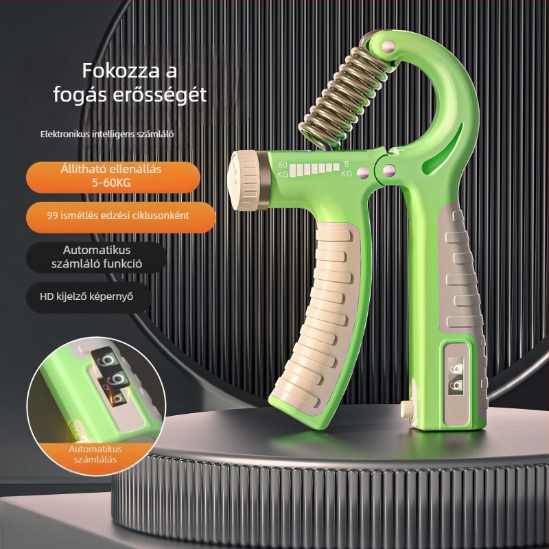 Markolat erőfejlesztő és kéz-tréner, alkar-edzés, rugós mechanizmus