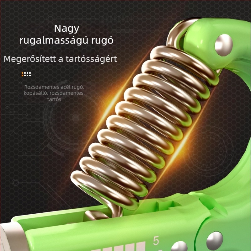 Markolat erőfejlesztő és kéz-tréner, alkar-edzés, rugós mechanizmus