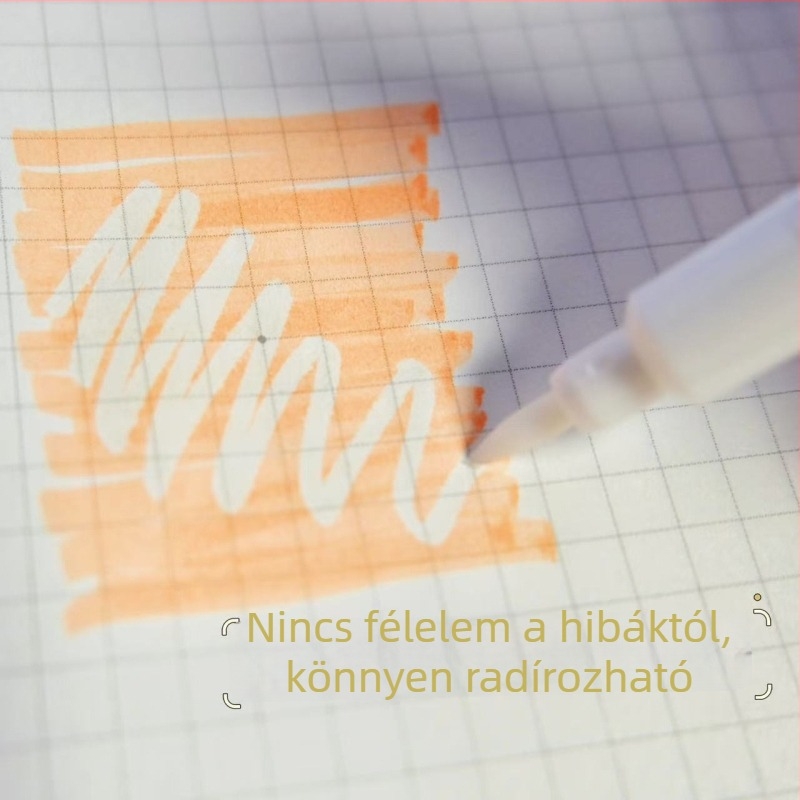 Kétfejű színes kiemelő készlet: 3 színű tömb tollakkal és 3 törölhető tollal