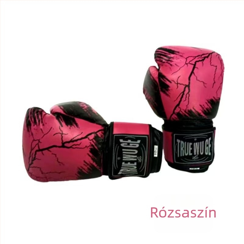 Sanda és Muay Thai boxkesztyűk, uniszex, 6–16 oz, felnőttek és gyerekek számára