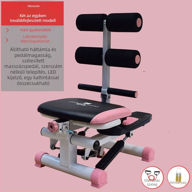 Jianli Tiger SF-20A hidraulikus hasizom- és felülés-steper – otthoni edzőgép