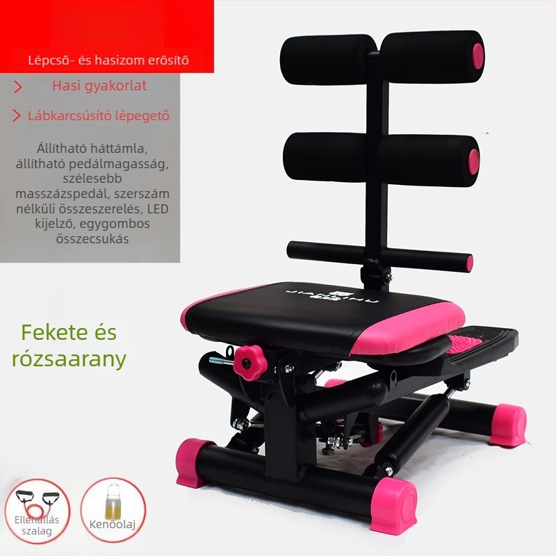 Jianli Tiger SF-20A hidraulikus hasizom- és felülés-steper – otthoni edzőgép