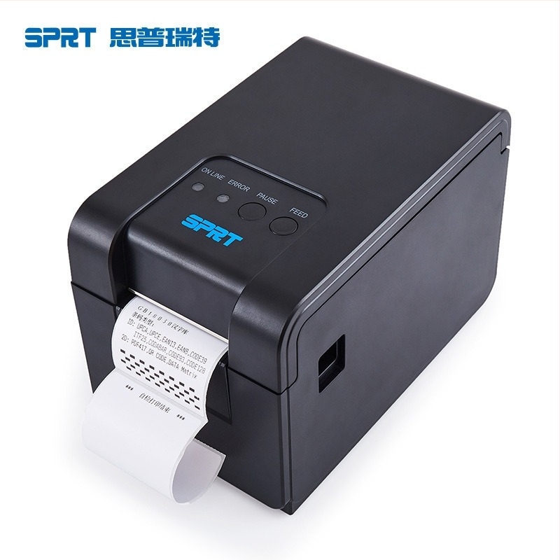 Sprt Sp-TL21 termikus önragasztó címkenyomtató Flipos Bluetooth, iPad és tabletekhez, tej-tea üzletek számára