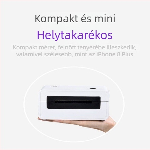 Hanyin N31 Nagy sebességű címkenyomtató gyors feladási elektronikus címkékhez és állomáscímkékhez, nyomtatás termopapírra