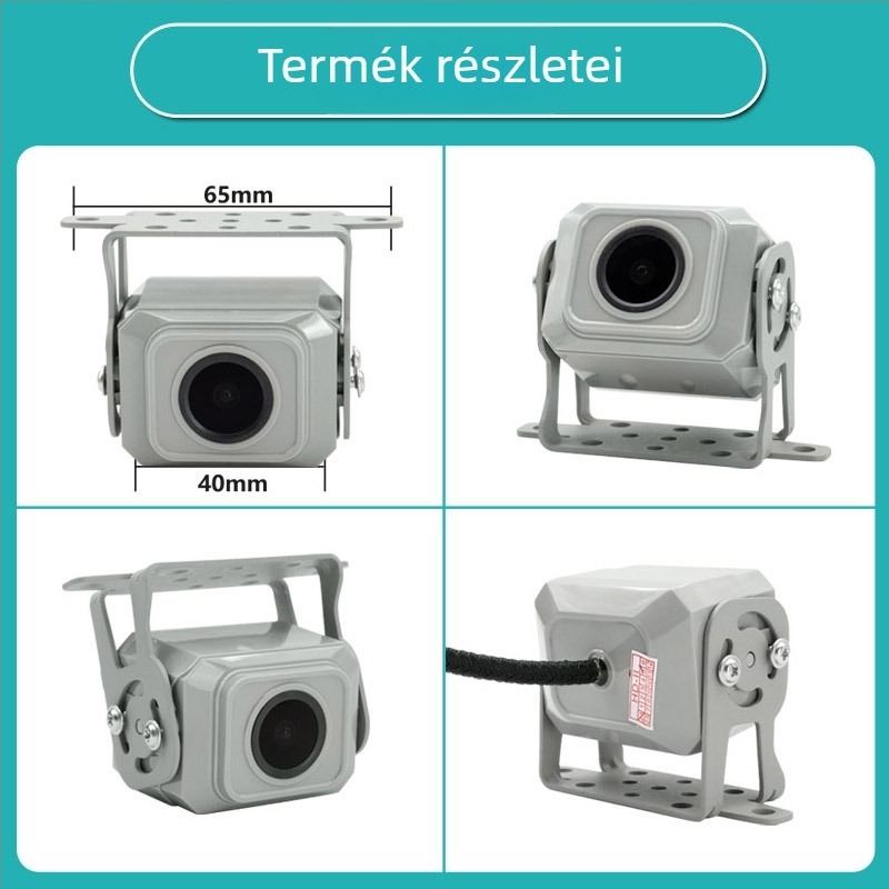 7 hüvelykes HD autós LCD-monitor AHD 1080 visszapillantó kamera