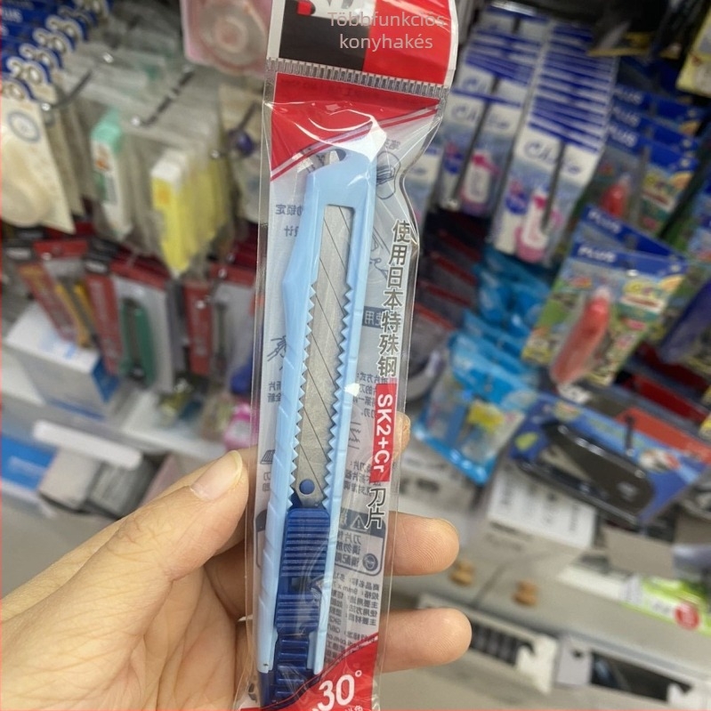 SDI Kézben Tartott Márka 0408D Többfunkciós Mini Iroda Kés, 9 mm, Csúszásmentes Fogantyú, Automatikus Záró Eszköz, Kis Pengével