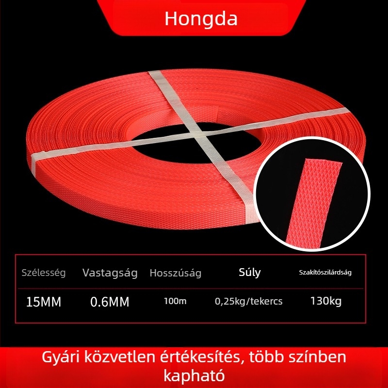 Műanyag csomagolócsat 1506-os szalaghoz – kézi húzható csat