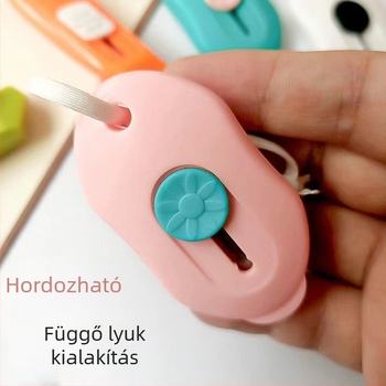 Kis irodai kés csomagok felbontására, papírvágáshoz és levélfelnyitáshoz, kompakt és hordozható.