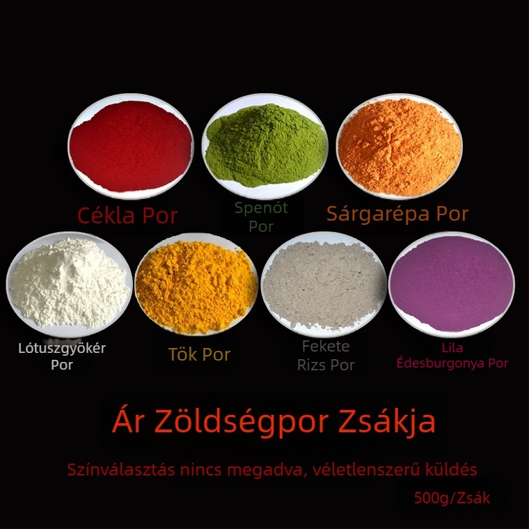 Zöldségpor formázó készlet és tál dekorációs sablonok