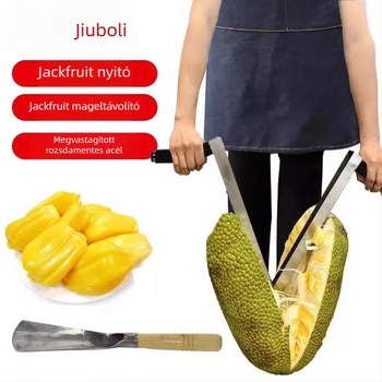 Kupaoli jackfruit magkivágó készlet – görbült kés, vastag gyümölcs kés és daraboló kés