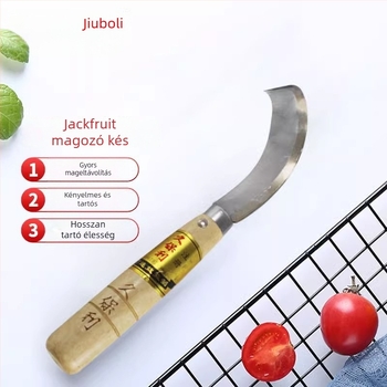 Kupaoli jackfruit magkivágó készlet – görbült kés, vastag gyümölcs kés és daraboló kés