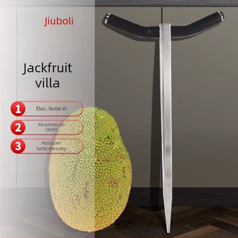 Kupaoli jackfruit magkivágó készlet – görbült kés, vastag gyümölcs kés és daraboló kés
