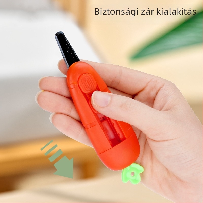 Mágneses kicsomagoló kés, mini hordozható univerzális kés csomagokhoz