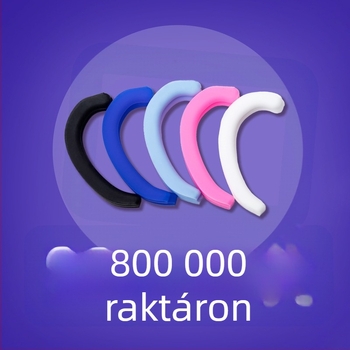 Maszkhoz készült puha szilikon fülkapcsok, irritációmentes, láthatatlan fülvédők, újrahasználható, hordozható