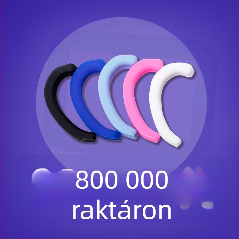 Maszkhoz készült puha szilikon fülkapcsok, irritációmentes, láthatatlan fülvédők, újrahasználható, hordozható