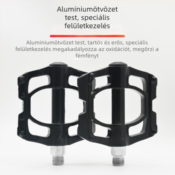 Alumíniumötvözetből készült csapágyas pedál, csúszásmentes, X alakú pedál elektromos kerékpárokhoz és mountain bike-hoz