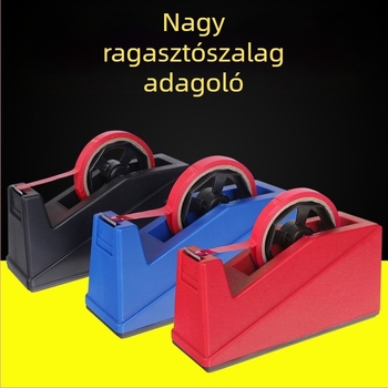 Átlátszó asztali ragasztószalag adagoló és vágó