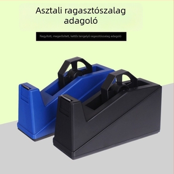 Átlátszó asztali ragasztószalag adagoló és vágó