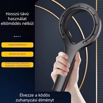 Kör alakú magasnyomású zuhanyfej, kézi használatra, otthoni esőzuhany