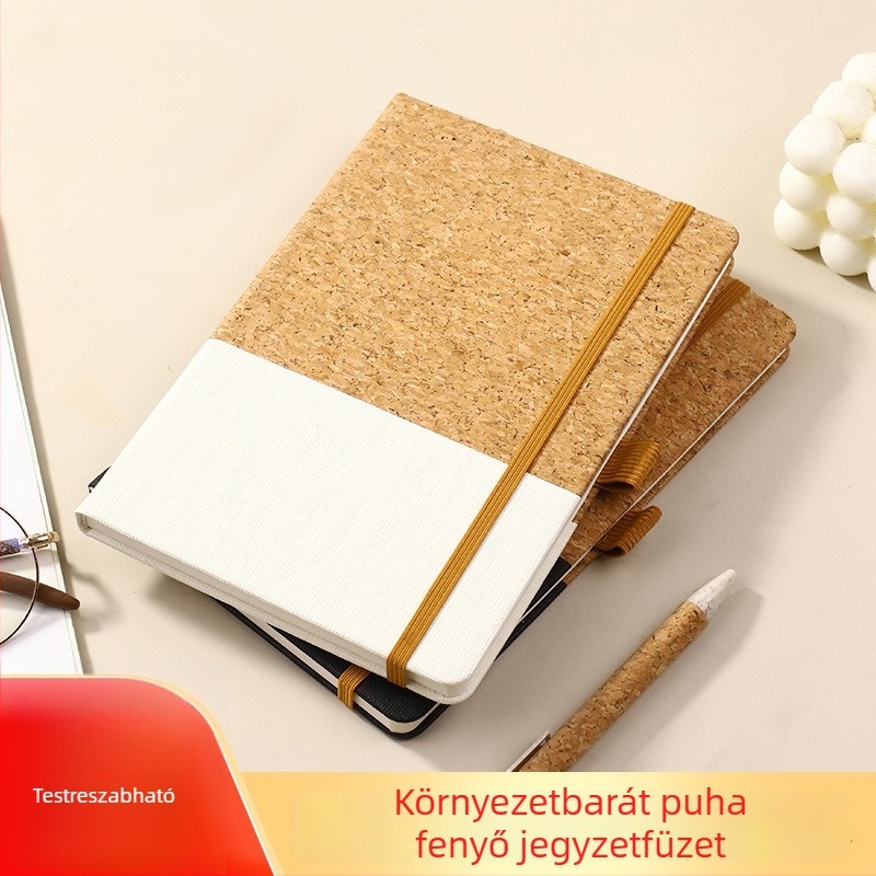 Öko-barát notesz övcsattal – ajándékdobozos készlet, személyre szabott üzleti használatra, kreatív és trendi stílus