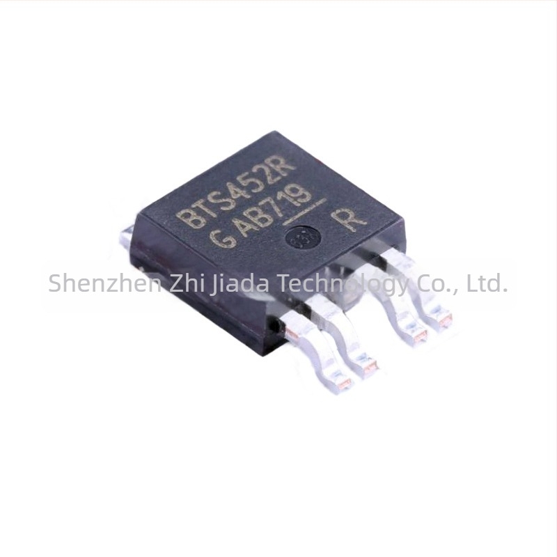 BTS452R erőátviteli kapcsoló IC TO-252-4 csomagolásban – autóipari ECU PCB