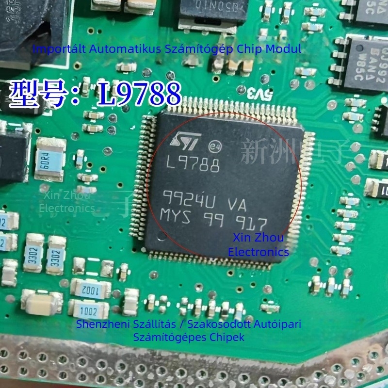 L9788 IC a Foton Yuejin üzemanyagpumpa vezérlőpaneljéhez és az autó energiaellátásának kezelésére szolgáló IC