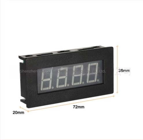0.56 digitális frekvenciájú fordulatszám-mérő autómotorhoz, 5–9999 RPM