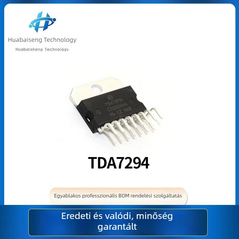 Új, eredeti TDA7294 hang-erősítő IC ZIP-15, közvetlen csatlakozással
