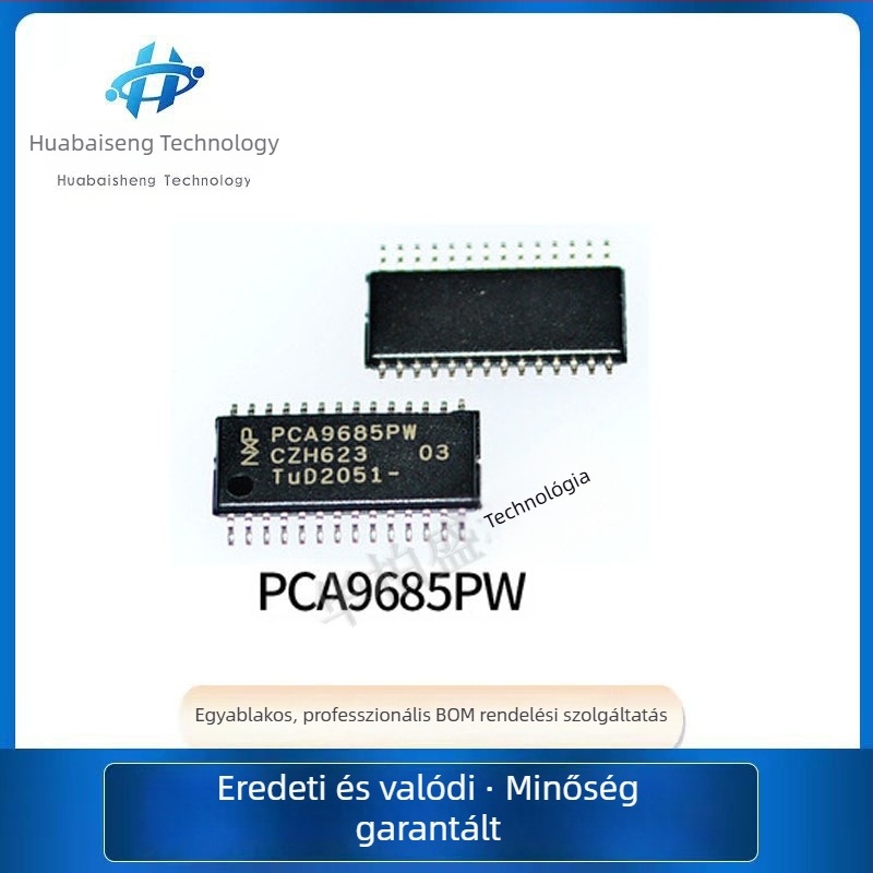 PCA9685PW LED meghajtó IC SMD TSSOP-28 csomagban