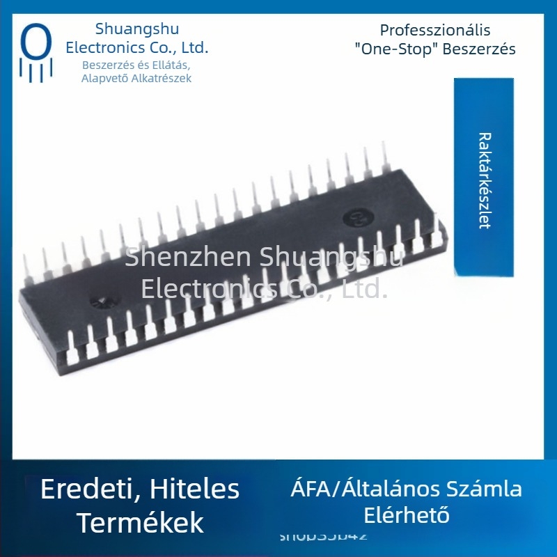 Eredeti PIC16F877A-I/P DIP-40 8 bites CMOS mikrokontroller IC