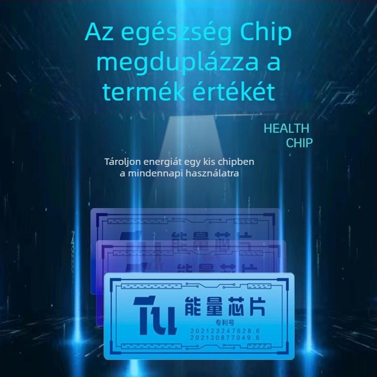 Csip biorezonancia energia, 3M lap, terahertz hullám frekvenciájú öntapadós címke, vízálló, szakaszokra összekapcsolható