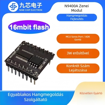 Nine-Core N9400 sorozat MP3 beszéd- és zenei lejátszó chip beépített memóriával a hang dekódolásához