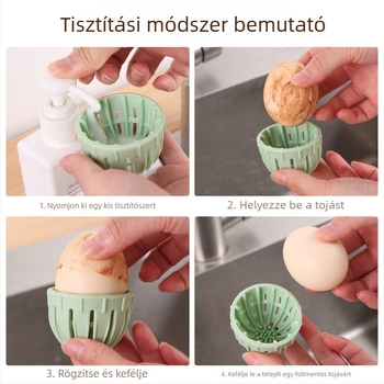 Tojás tisztító ecset